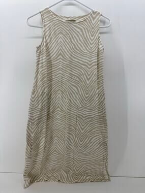 Womens Denim & Co. Naturals A-line Midi dress - size XXS
